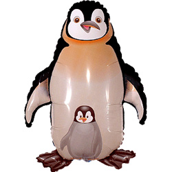FM фигура большая 901659 Пингвин Фольга черная