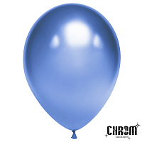 Хром 12""(30см) синий (Chrome Metallic/ Blue) 50шт/уп