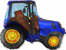 FM фигура 902681 Трактор синий МИНИ 14" фольгированный шар