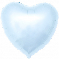 Agura сердце 18' /нежно-голубой 751190 Фольга