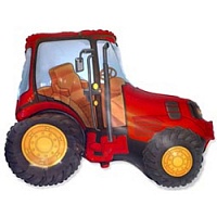 FM фигура 902681 Трактор красный МИНИ 14" фольгированный шар